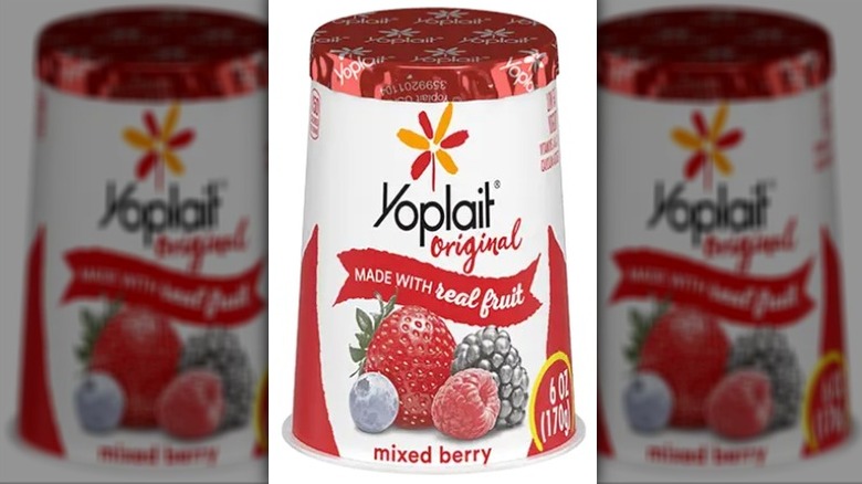 Yoplait Mixed Berry yogurt