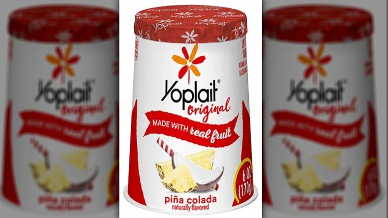 Yoplait Piña Colada yogurt