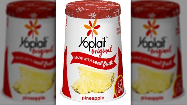 Yoplait Pineapple yogurt