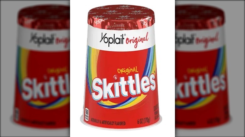 Yoplait Skittles Original yogurt