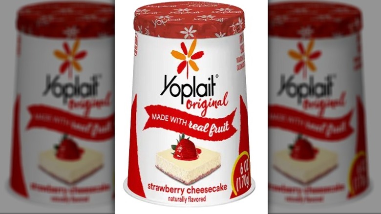 Yoplait Strawberry Cheesecake yogurt