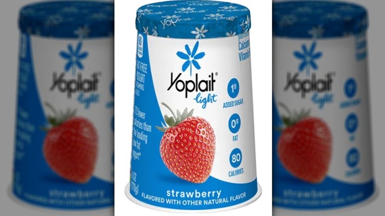 Yoplait Strawberry Light yogurt