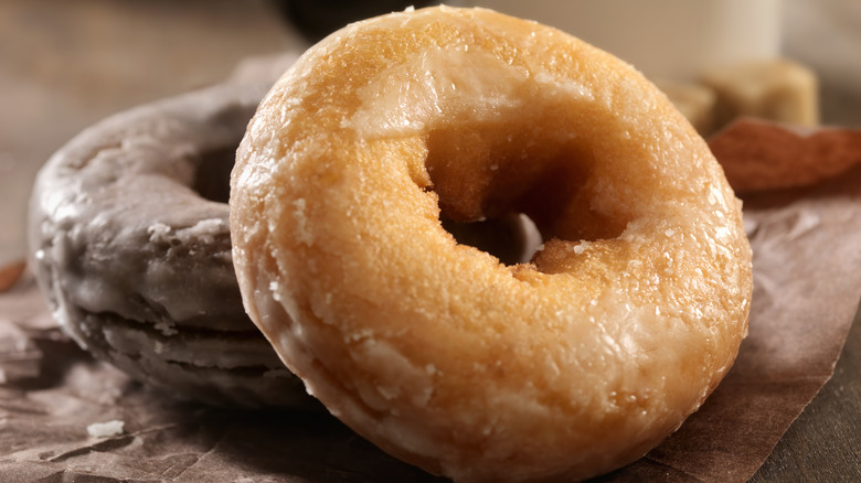 doughnuts glazed chocolate 