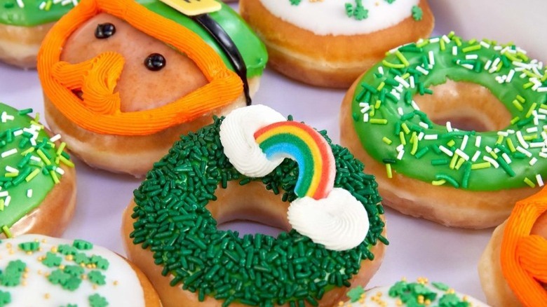 Krispy Kreme St. Patrick's Day donuts