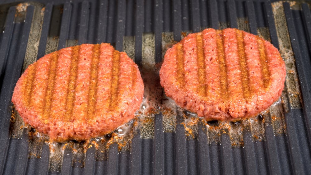 Vegetarian patties similar to bacon bits