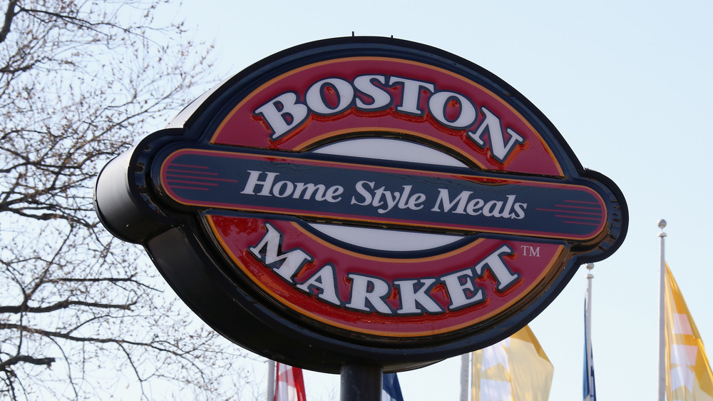 Boston Market sign