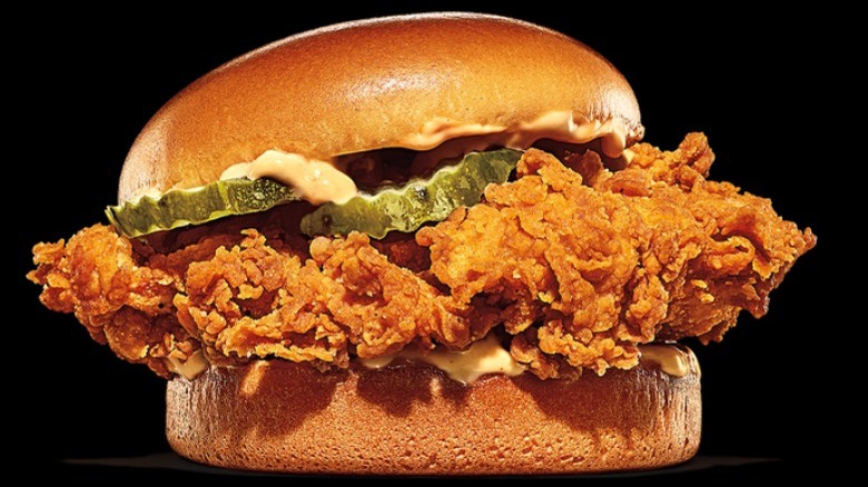 Burger King Ch'King Sandwich from BK Menu