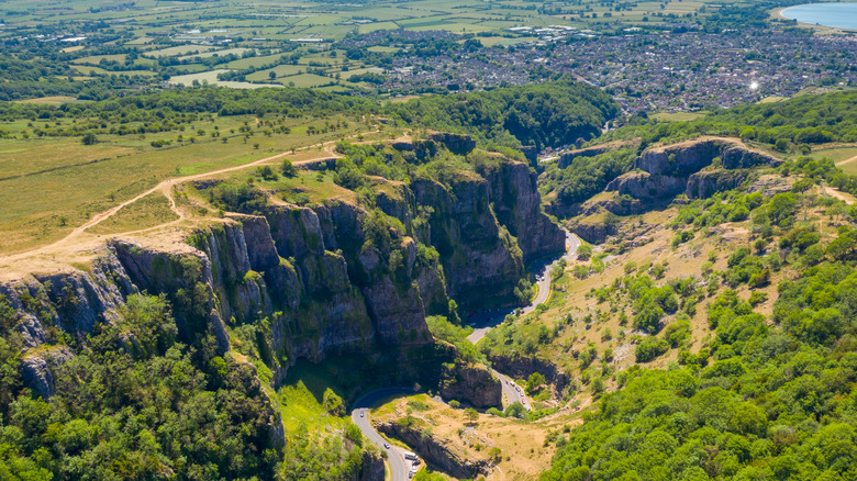 Cheddar gorge