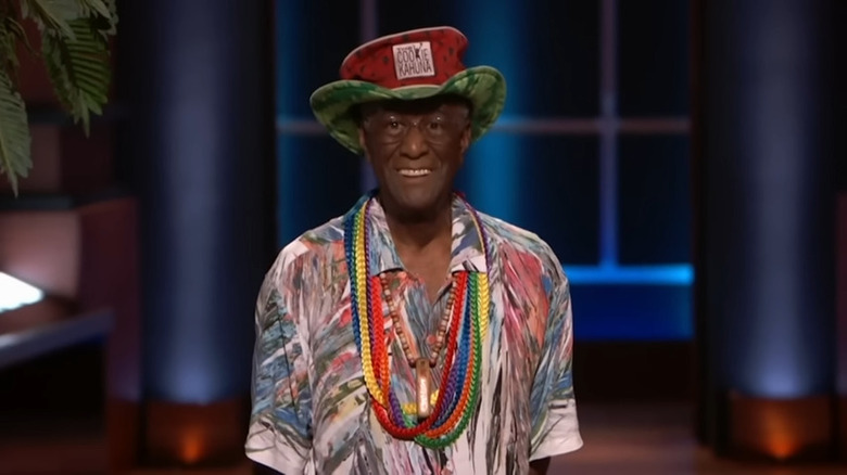 Wally Amos appearing on Shark Tank