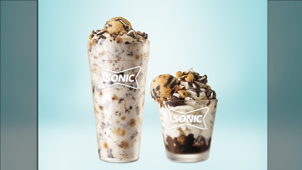 Sonic's Oreo Big Scoop Cookie Dough Blast 