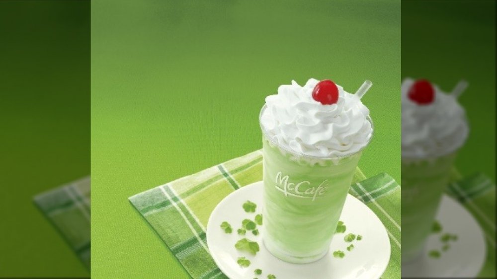 Shamrock shake