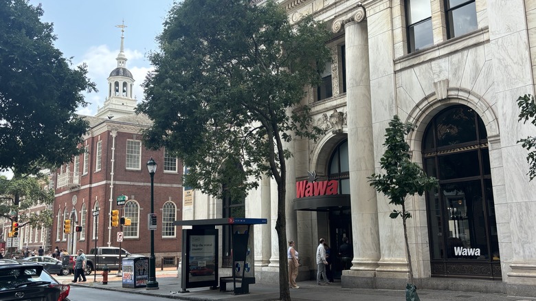 world's largest Wawa store next to Independence Hall in Philadelphia