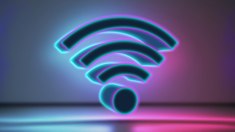 3D wifi icon