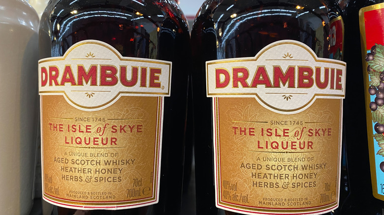 Drambuie honey-flavored Scotch whisky