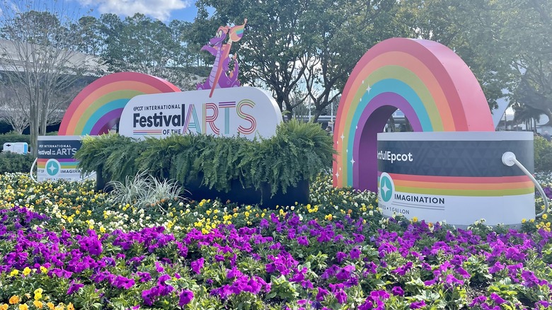 Entrance to Epcot's Festival of the Arts