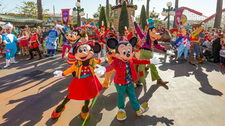 disney characters at California Adventure