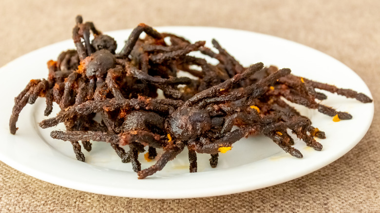  plate of fried tarantulas