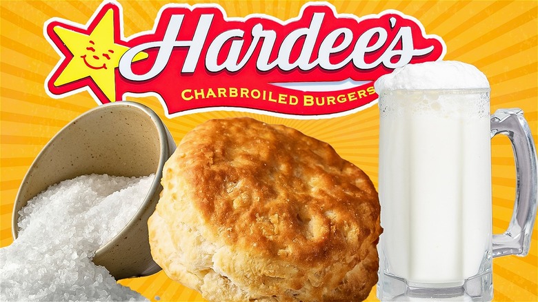 Hardee's closeup of biscuits