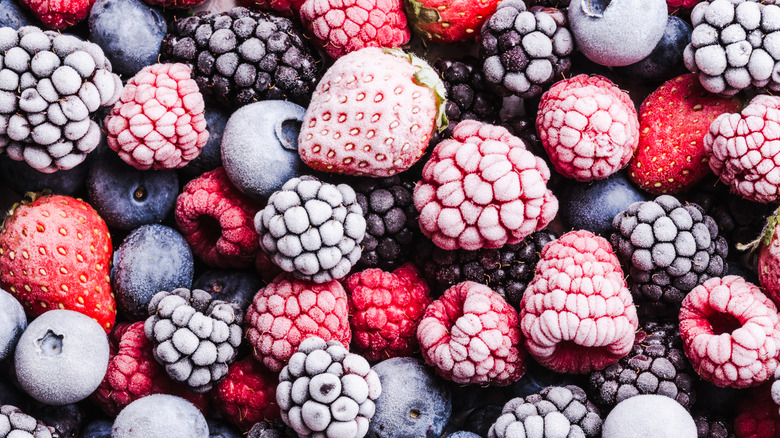 Frozen berries