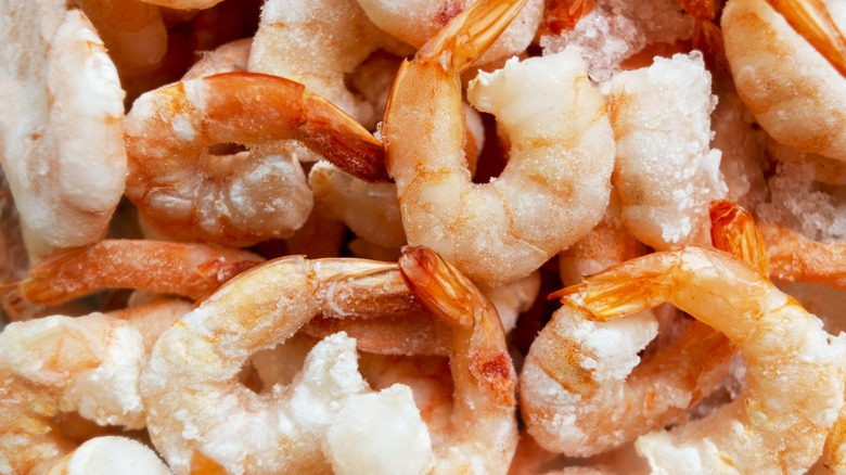 frozen shrimp prawns