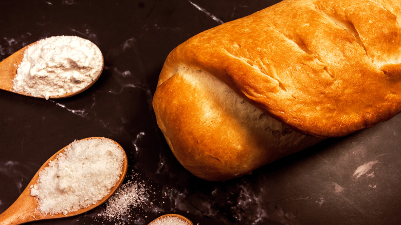 bread with sugar and salt