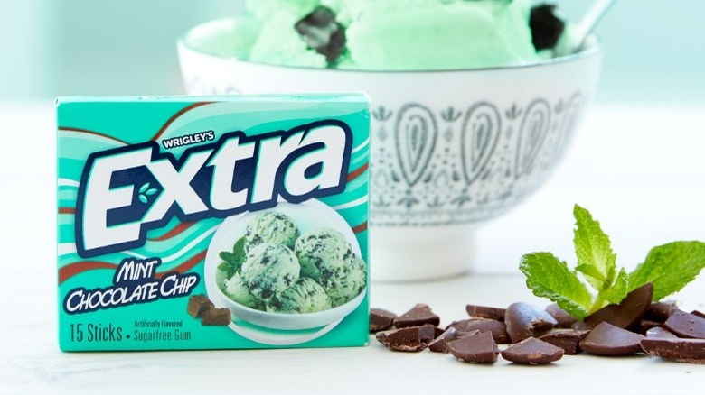 Mint Chocolate Chip gum