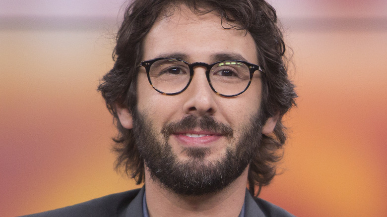 Josh Groban smiling