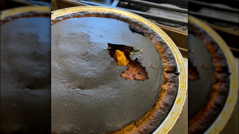 Sharon Weiss' burnt pie