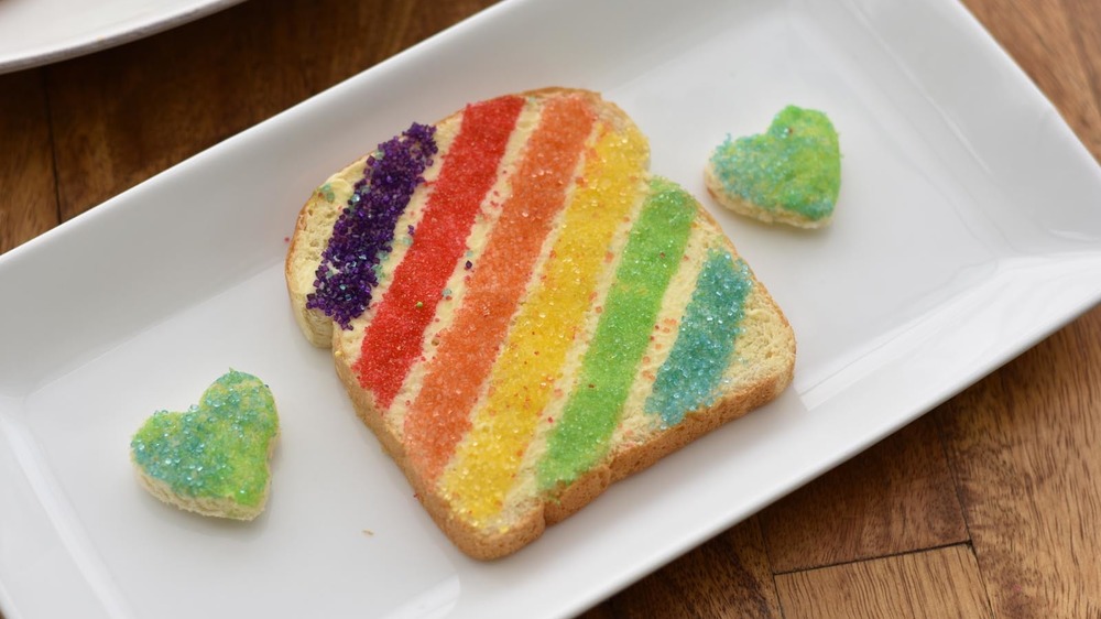 fairy bread served