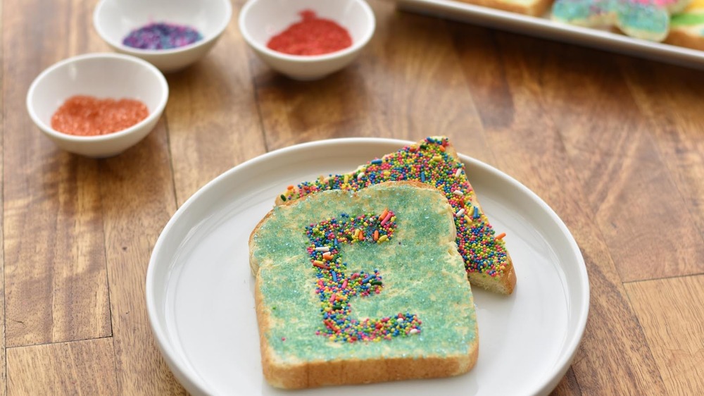 fairy bread prepared