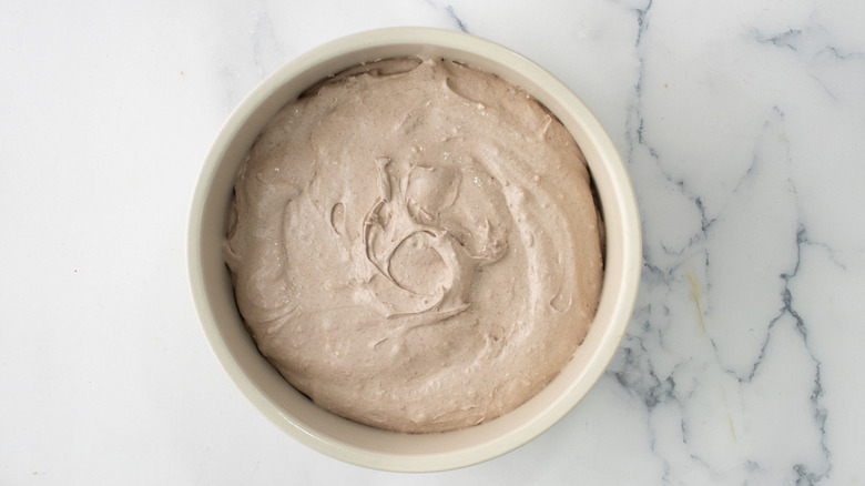 hot cocoa dip in bowl