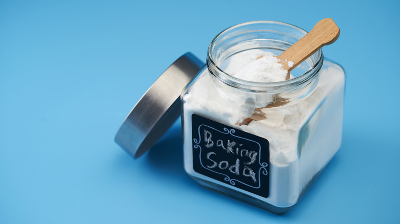 jar of baking soda