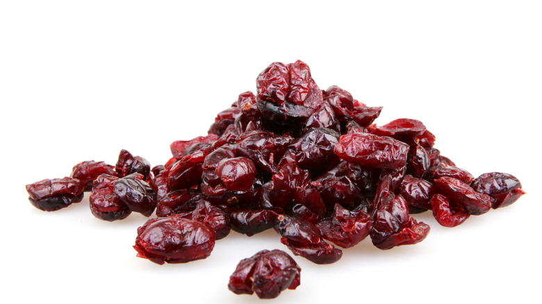 dried cranberries