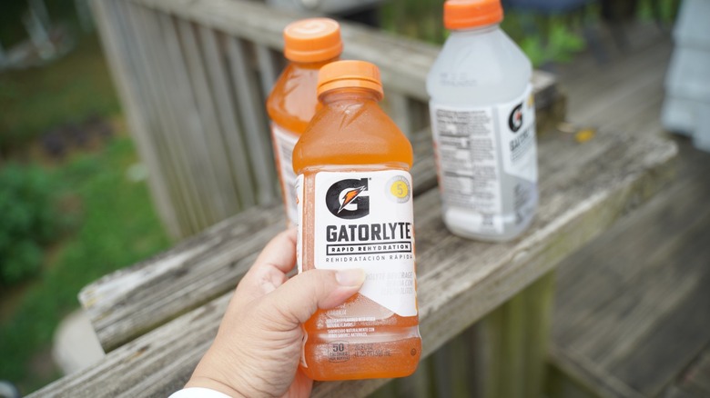 bottles of gatorlyte