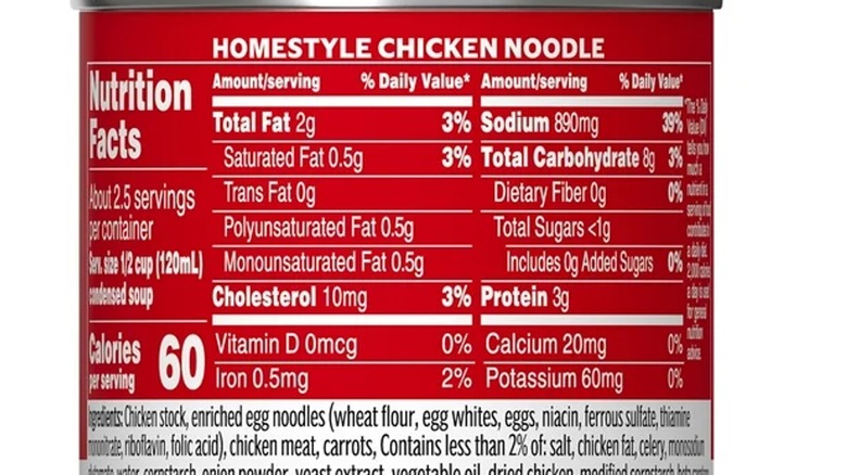 Campbell's Homestyle Chicken Noodle Soup