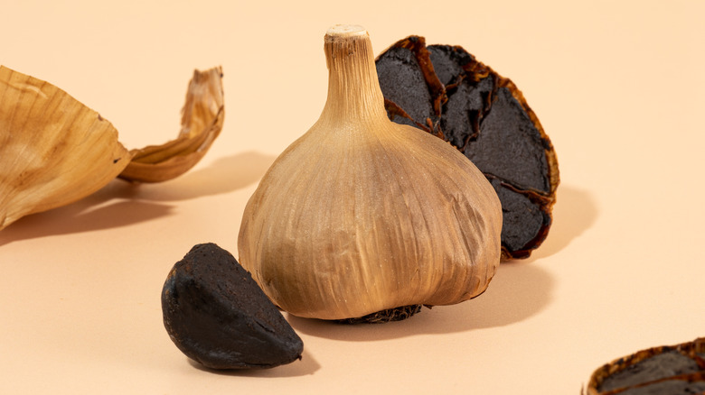 bulb of black garlic