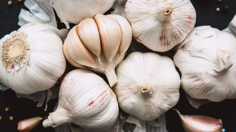 bulbs of garlic