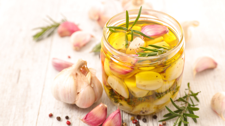 garlic infused oil