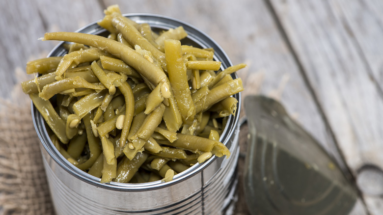 can of green beans