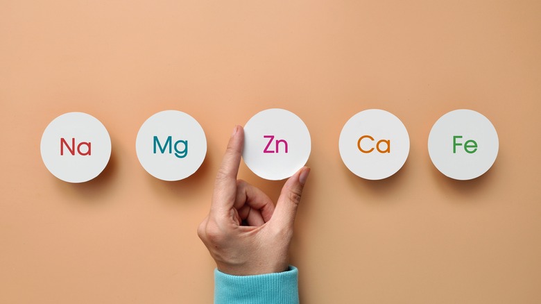 Mineral name abbreviations on paper