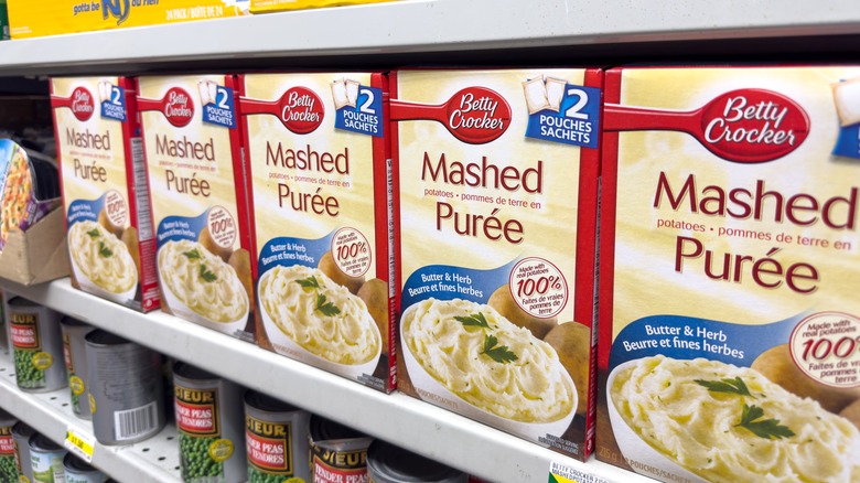 instant mashed potatoes