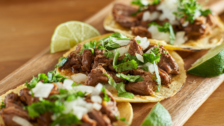 carne asada tacos