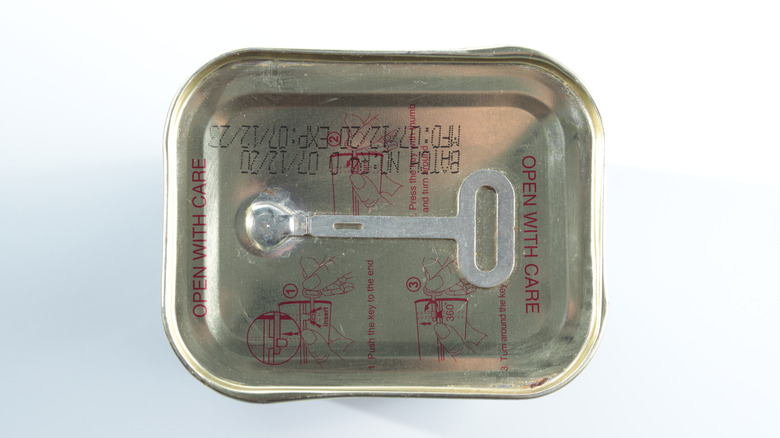 army ration tin