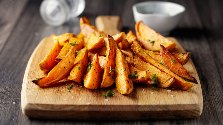 sweet potato wedges