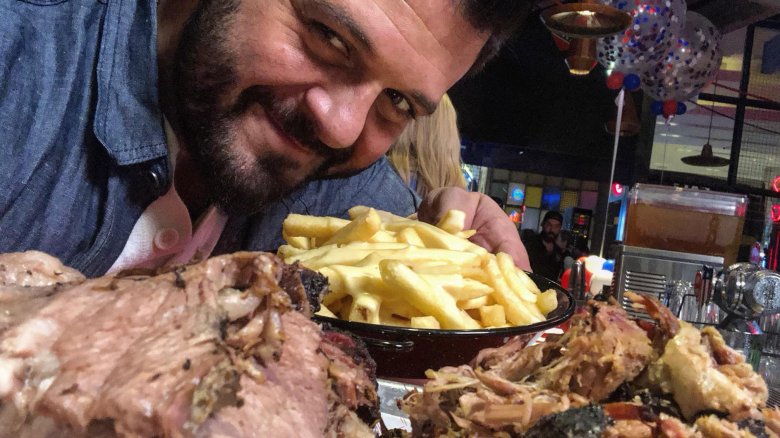 competitive eater Adam Richman 