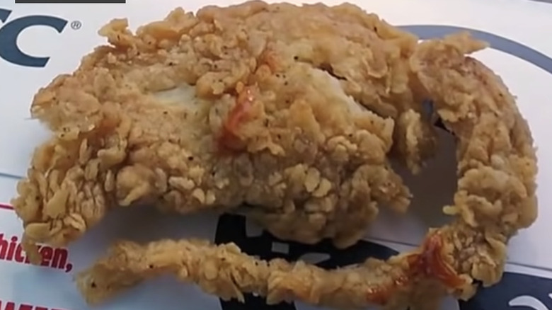 Alleged breaded deep-fried rat