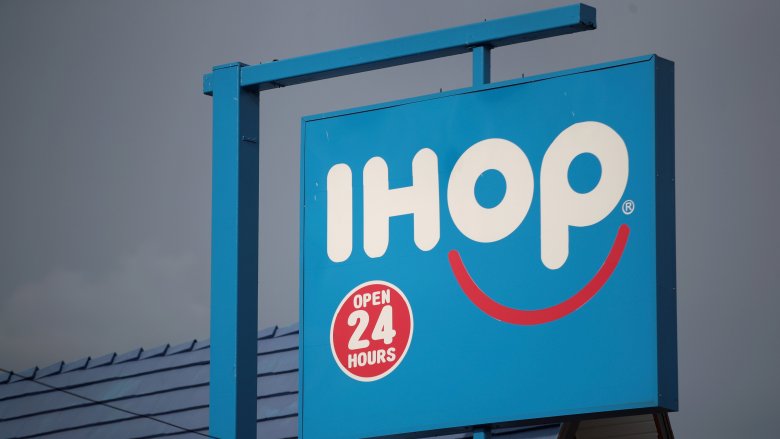 ihop sign