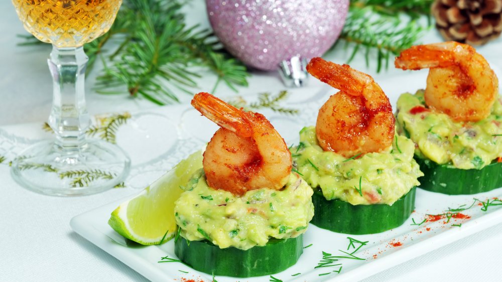 Cucumber canapes