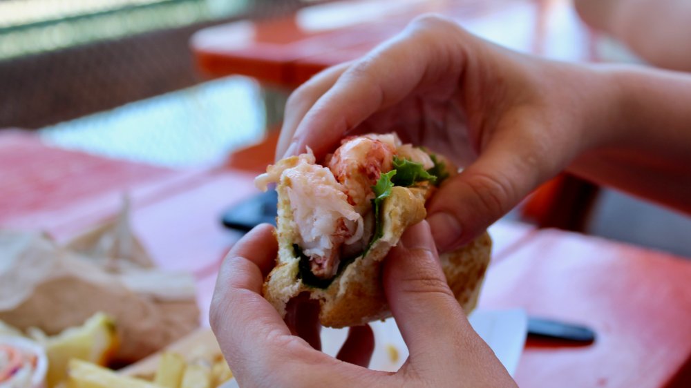 Lobster roll sliders