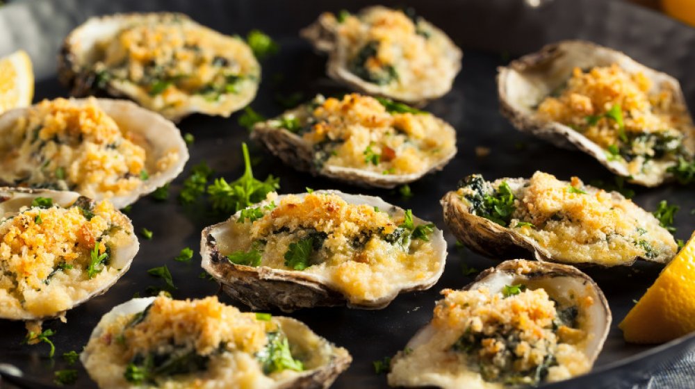 Oysters Rockefeller